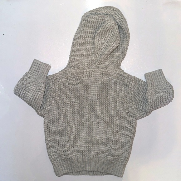 Gymboree 6-12M Knit Gray Hoodie - Picture 3 of 3